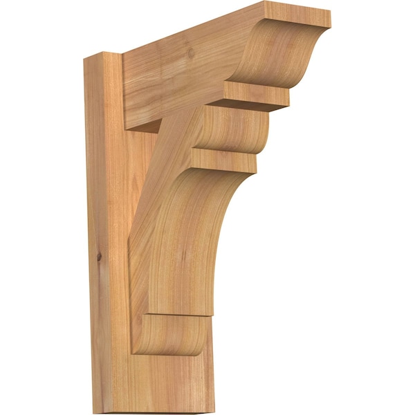 Ekena Millwork Olympic Traditional Smooth Outlooker, Western Red Cedar, 5 1/2"W x 12"D x 16"H OUT06X12X16OLY01SWR - main
